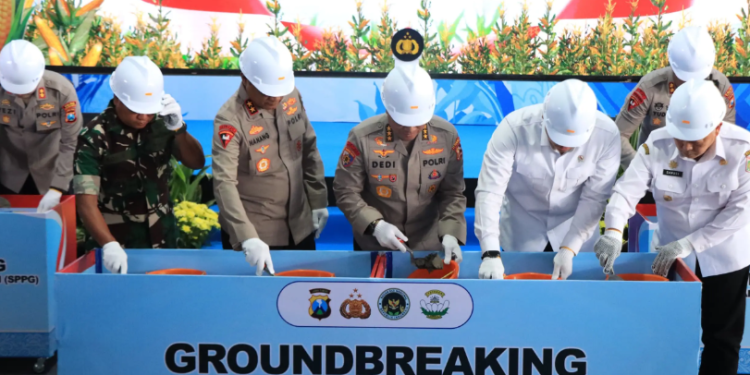 groundbreaking 205 SPPG serentak se-Indonesia
