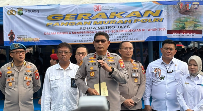 gerakan pangan murah di Jakarta menyediakan beras harga terjangkau
