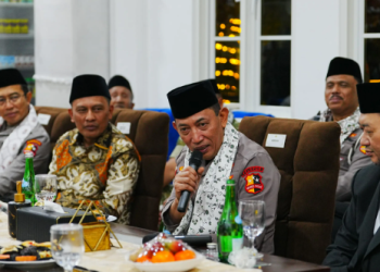silaturahmi kapolri ke pondok pesantren an-nur malang