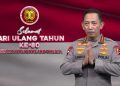 Ucapan Selamat HUT ke-80 TNI dari Kapolri Listyo Sigit Prabowo