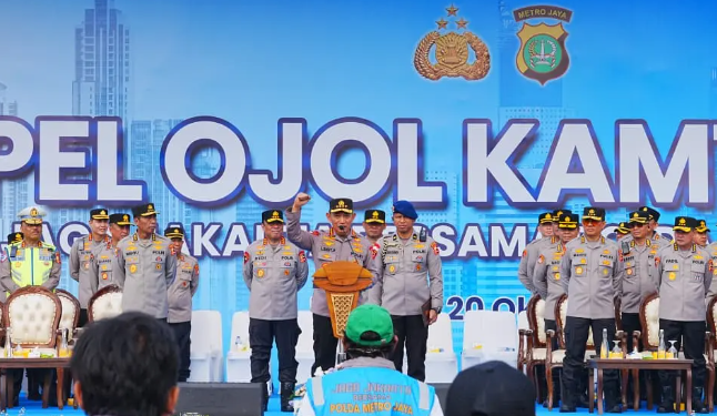 apel ojol jaga kamtibmas