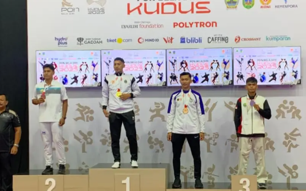 Bripda Yogy Aziz raih tiga medali kejuaraan nasional taekwondo 2025