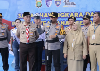 Polisi Siswa Keamanan Sekolah di Jabodetabek
