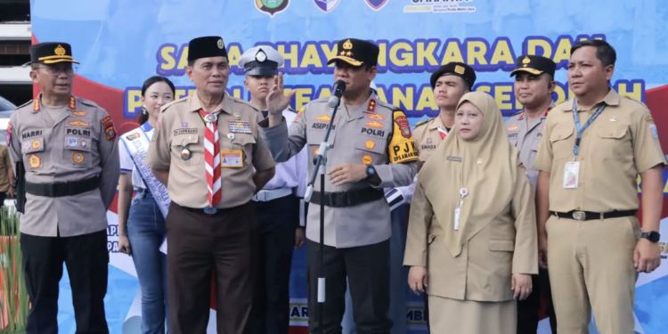 Polisi Siswa Keamanan Sekolah di Jabodetabek