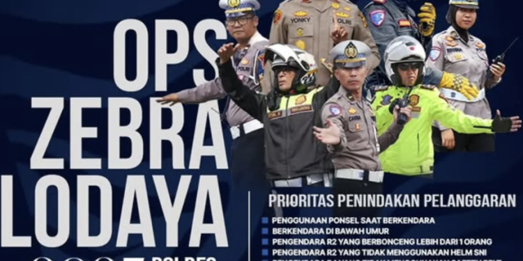 Catat! 20 Titik yang Mungkin Jadi Lokasi Razia Operasi Zebra Lodaya 2025