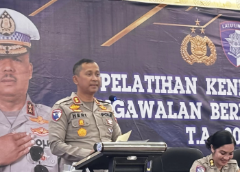 pelatihan kendaraan R4 pengawalan berbasis baterai Korlantas Polri