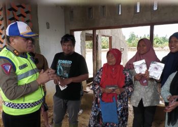 Korlantas distribusi bantuan