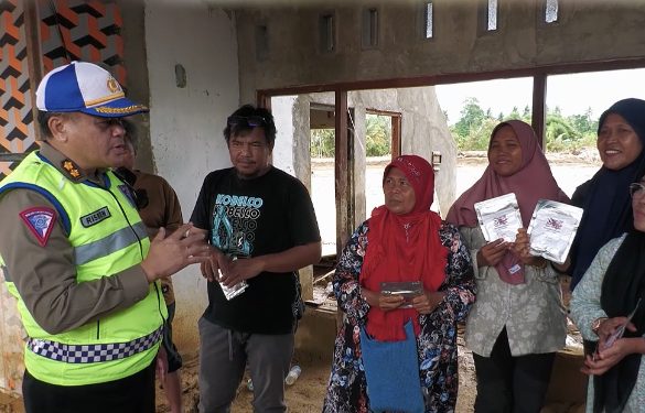 Korlantas distribusi bantuan