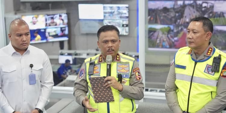 penegakan hukum lalu lintas melalui kamera e-TLE di Jakarta