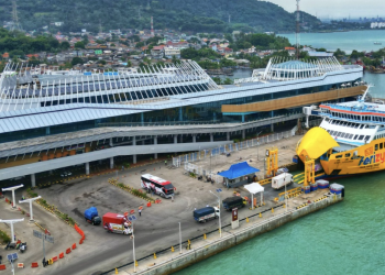 pengaturan lalu lintas angkutan Natal 2025 dan Tahun Baru 2026 di pelabuhan penyeberangan