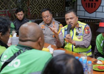 Kakorlantas Sambut Komunitas Ojol Kota Batu, Dorong Kolaborasi dan Keselamatan Lalu Lintas