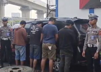Pelaku Pencurian Ban Serep di Tol Cikampek